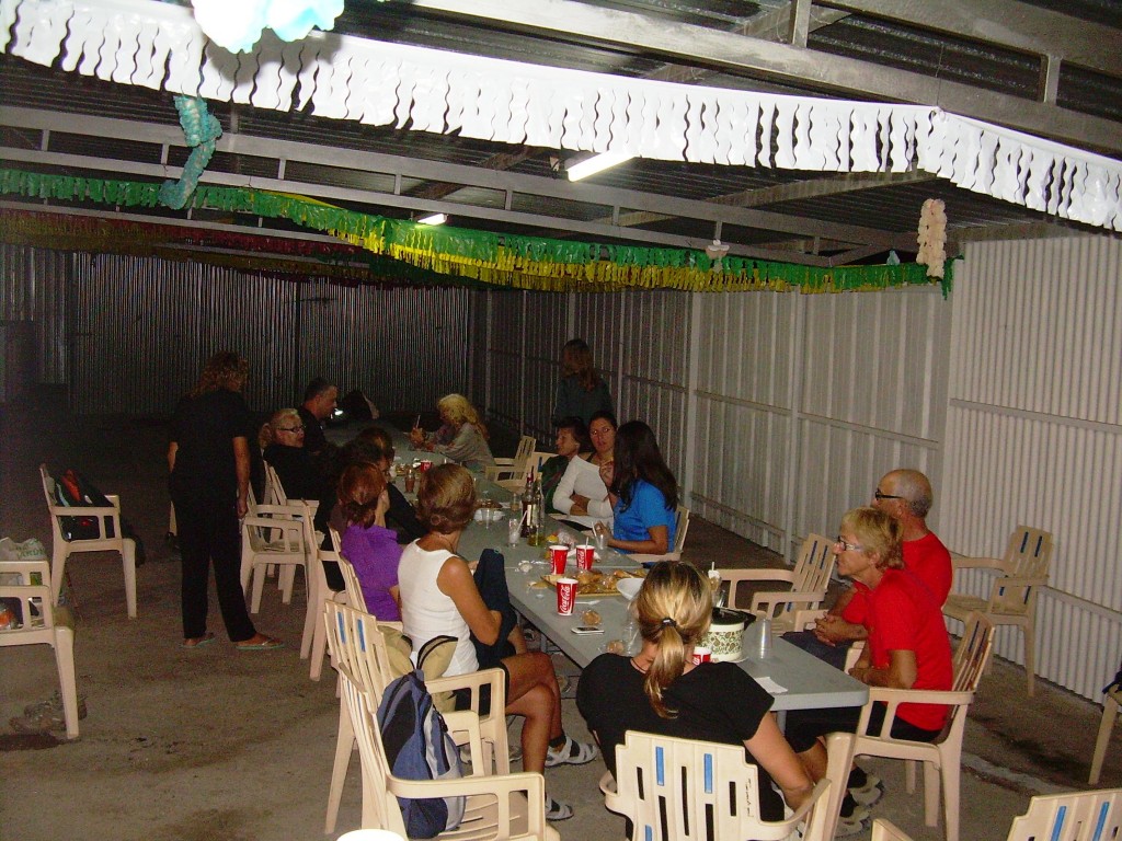 Cena de hermandad en la ermita de Sant Isidre