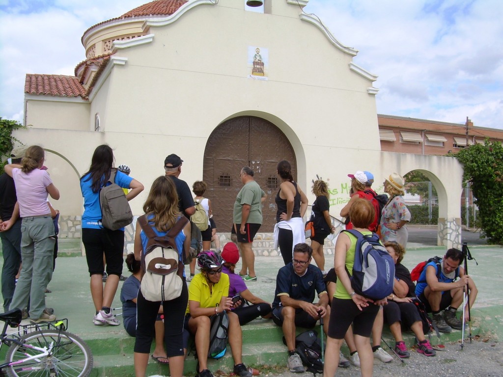 En la ermita de San Crispín, últimos dos kilómetros