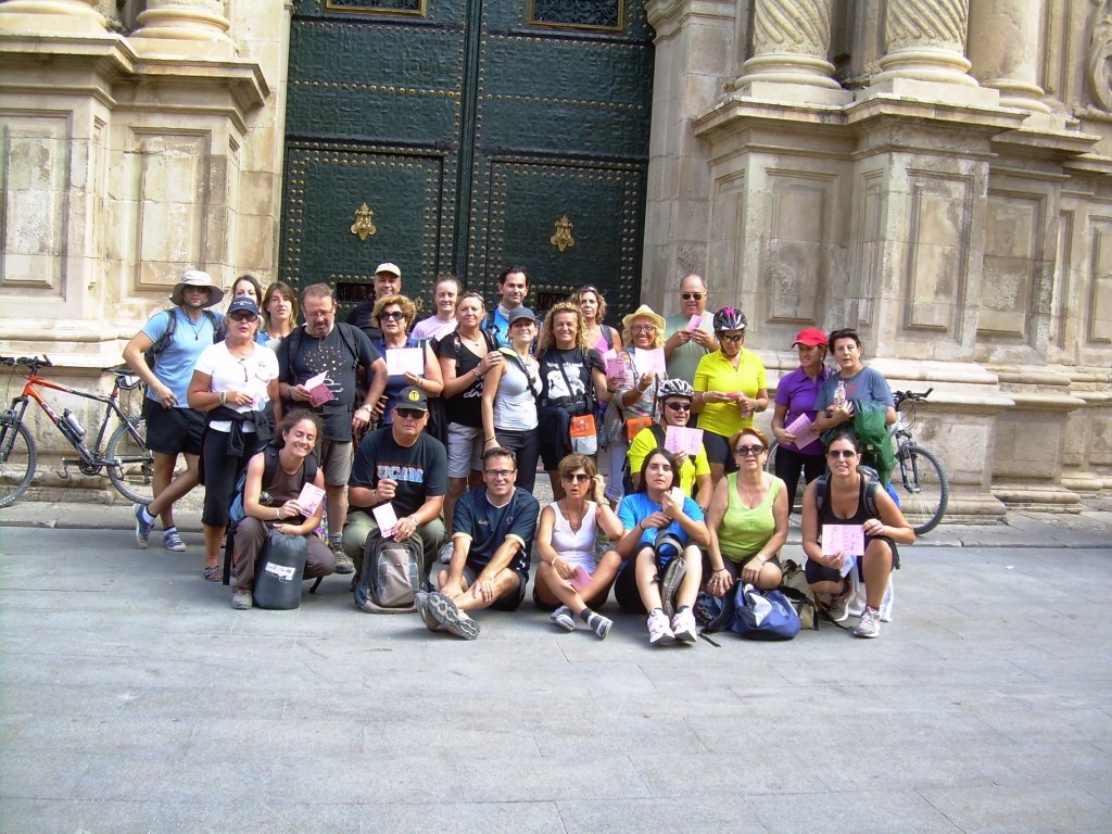 Foto final de grupo en Sta. María