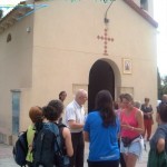 Ermita de la Virgen del Carmen, en Matola, donde nos recibió su cura párroco.