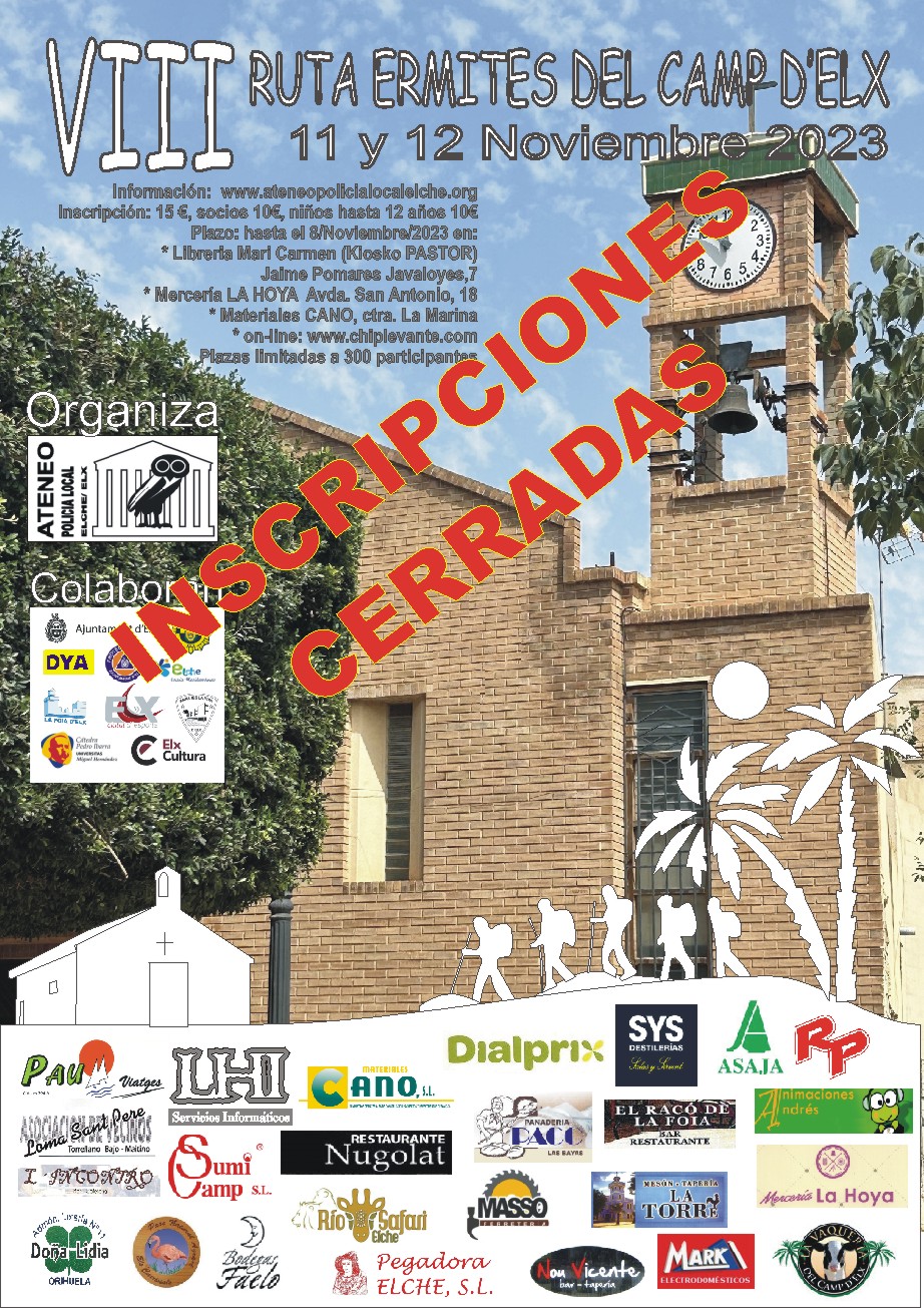 INSCRIPCIONES CERRADAS