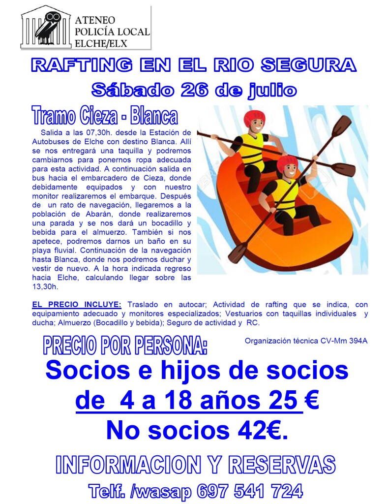 rafting